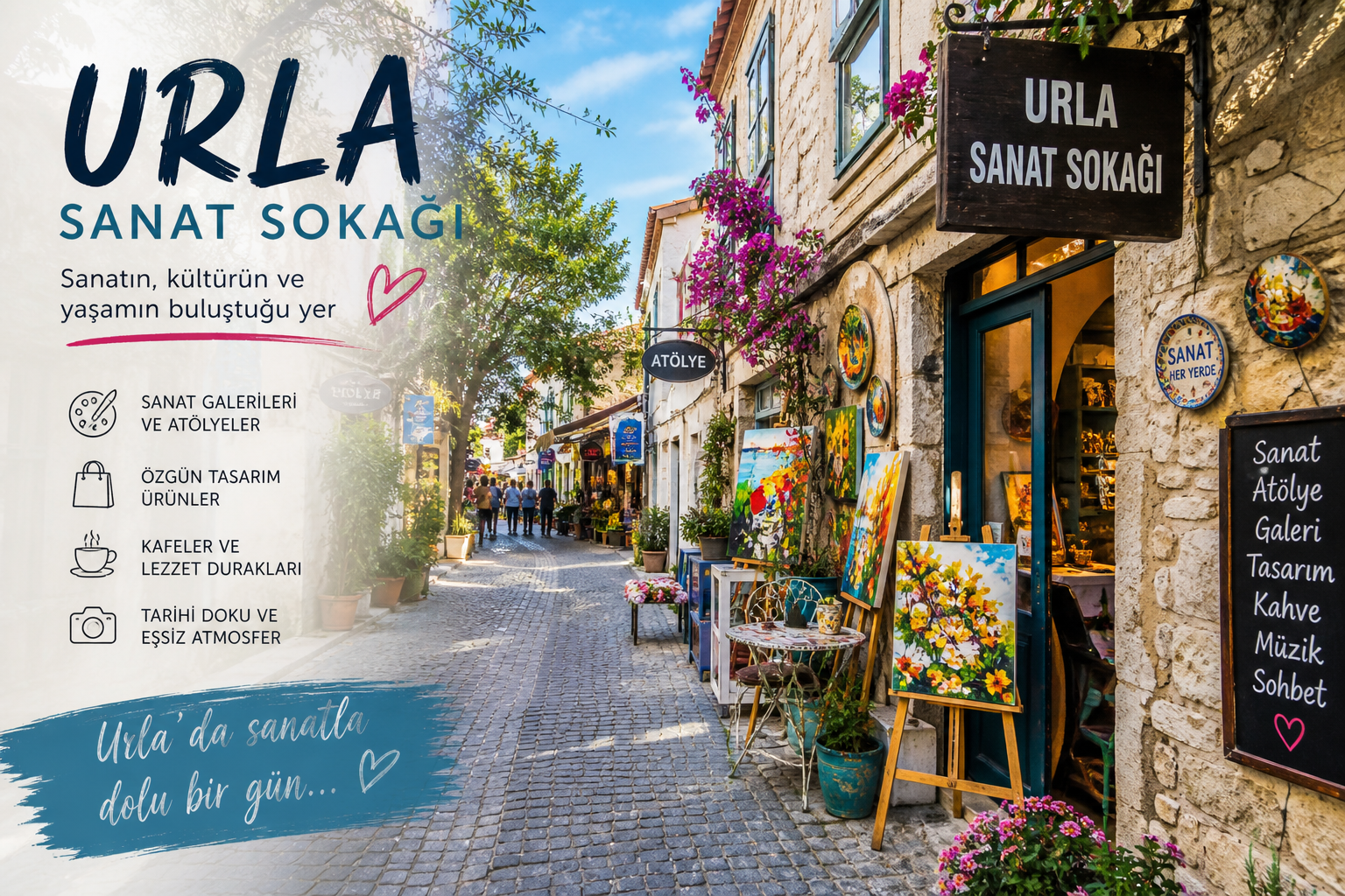 urla sanat sokağı