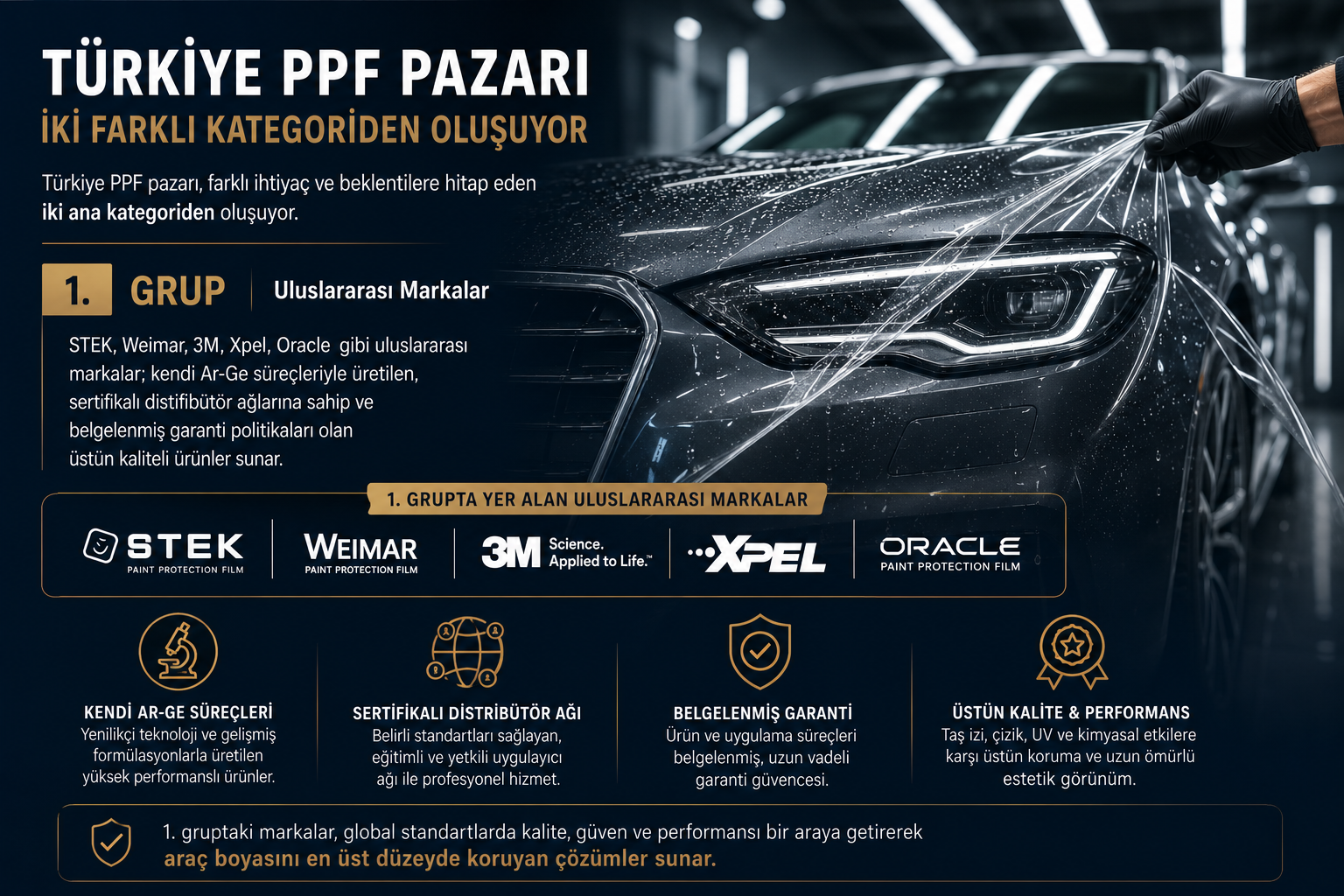 Türkiye'deki Tüm PPF Markalarının karşılaştırması